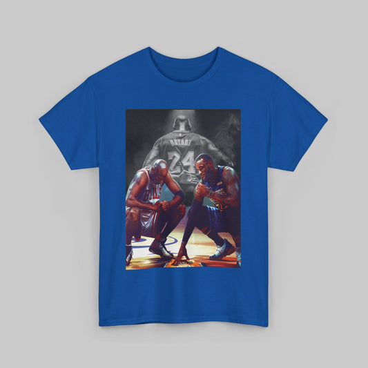 Basketball Legends Unisex Tee - Kobe Jordan LeBron Tribute Shirt