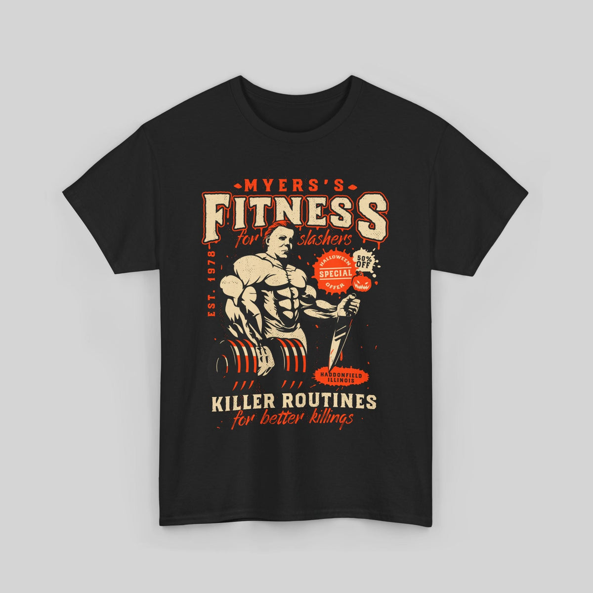 T-Shirt - Michael Myers Buffman Horror Movie Fan Tee