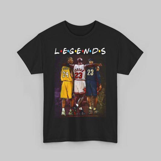 Basketball Stars Unisex Tee - NBA Sports Collection