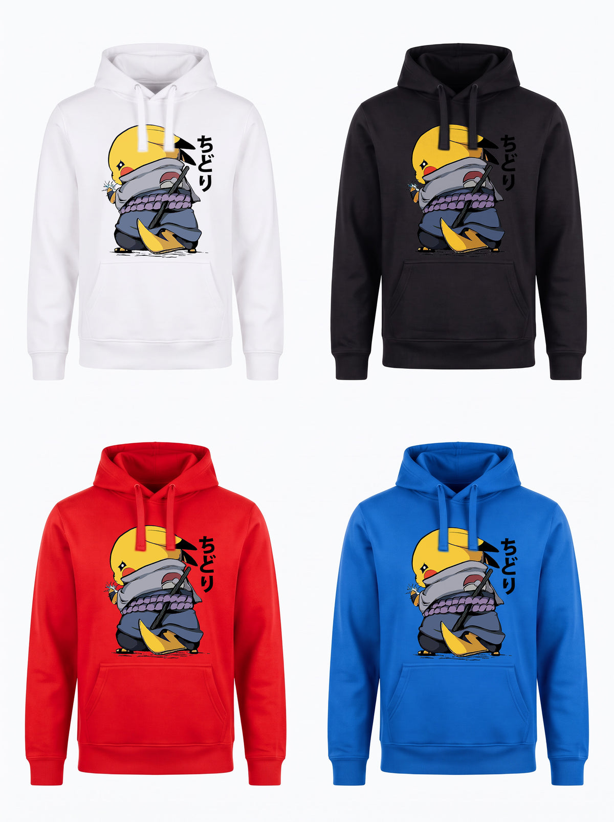 Pokemon Pikachu Chudori inspired Hoodie