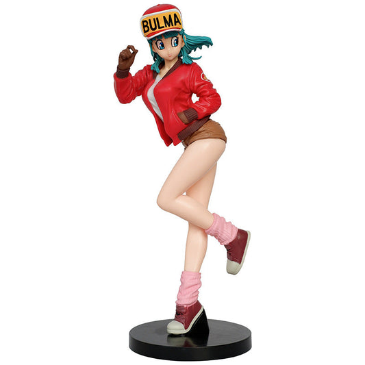 Dragon Ball Anime Figure Bulma Glitter & Glamours Hot Girl Statue Hentai Action Figurine Ornaments Pvc Model Doll Gift Toys