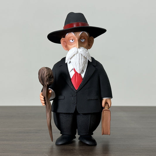 Dragon Ball Anime Master Roshi Action Figure Kame Sennin Standing Model Toy Room Desktop Ornament Accessory Kids Birthday Gift