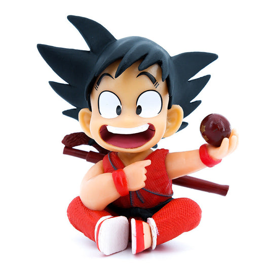 Dragon Ball Z Childhood Son Goku Kakarotto Anime Figurine Toys 10cm Dragon Ball Goku PVC Action Figures Toys DBZ Model Brinquedo