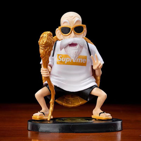 Anime Dragon Ball Z Fashion Style Master Roshi Kame Sennin PVC Collection Action Figures Toys Gift