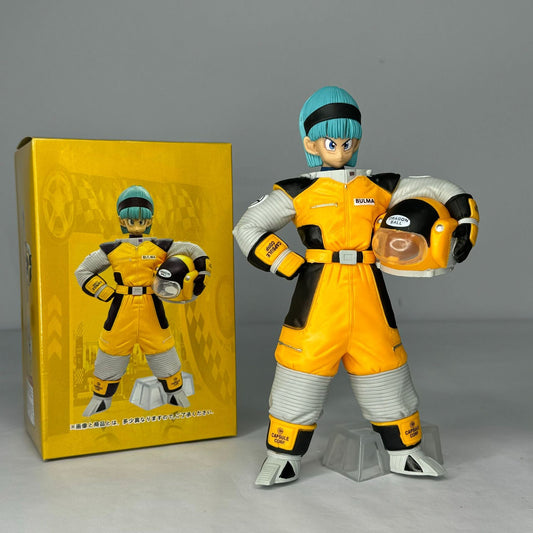 New 19.5cm Dragon Ball Z Bulma Figure Space Suit Namek Bulma Action Figure Pvc Statue Collection Model Festival Toy Gifts