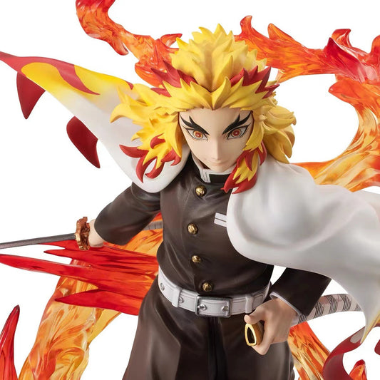 Demon Slayer Kyojuro Rengoku Flame Hashira action Figure - Collectible Gift