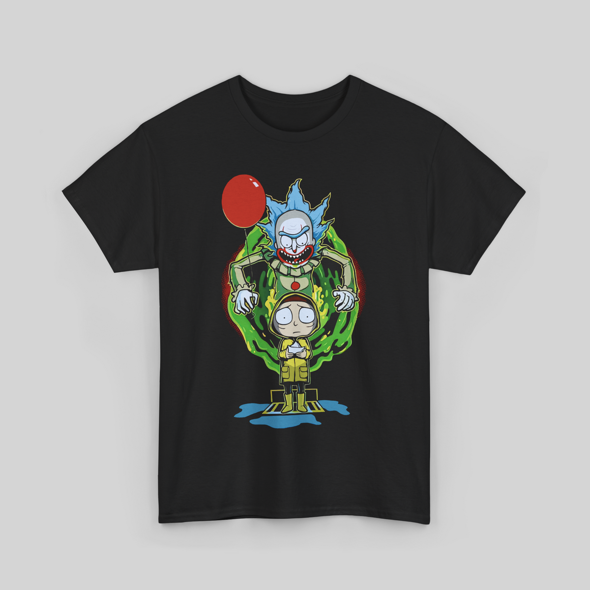 IT Movie x Rick and Morty T- Shirt