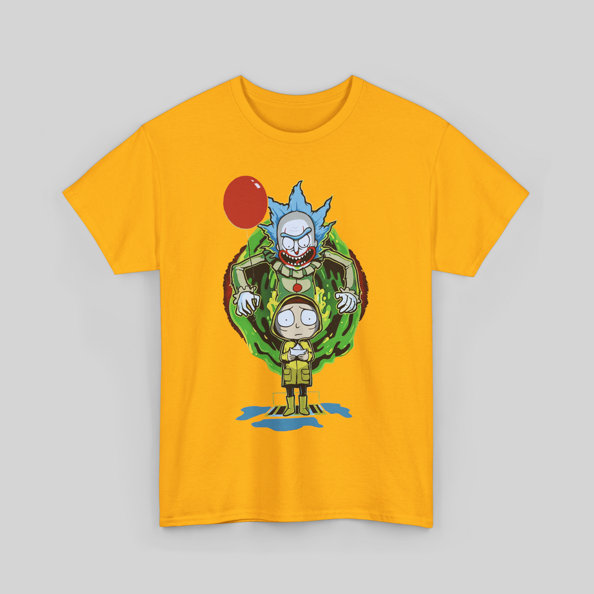 IT Movie x Rick and Morty T- Shirt
