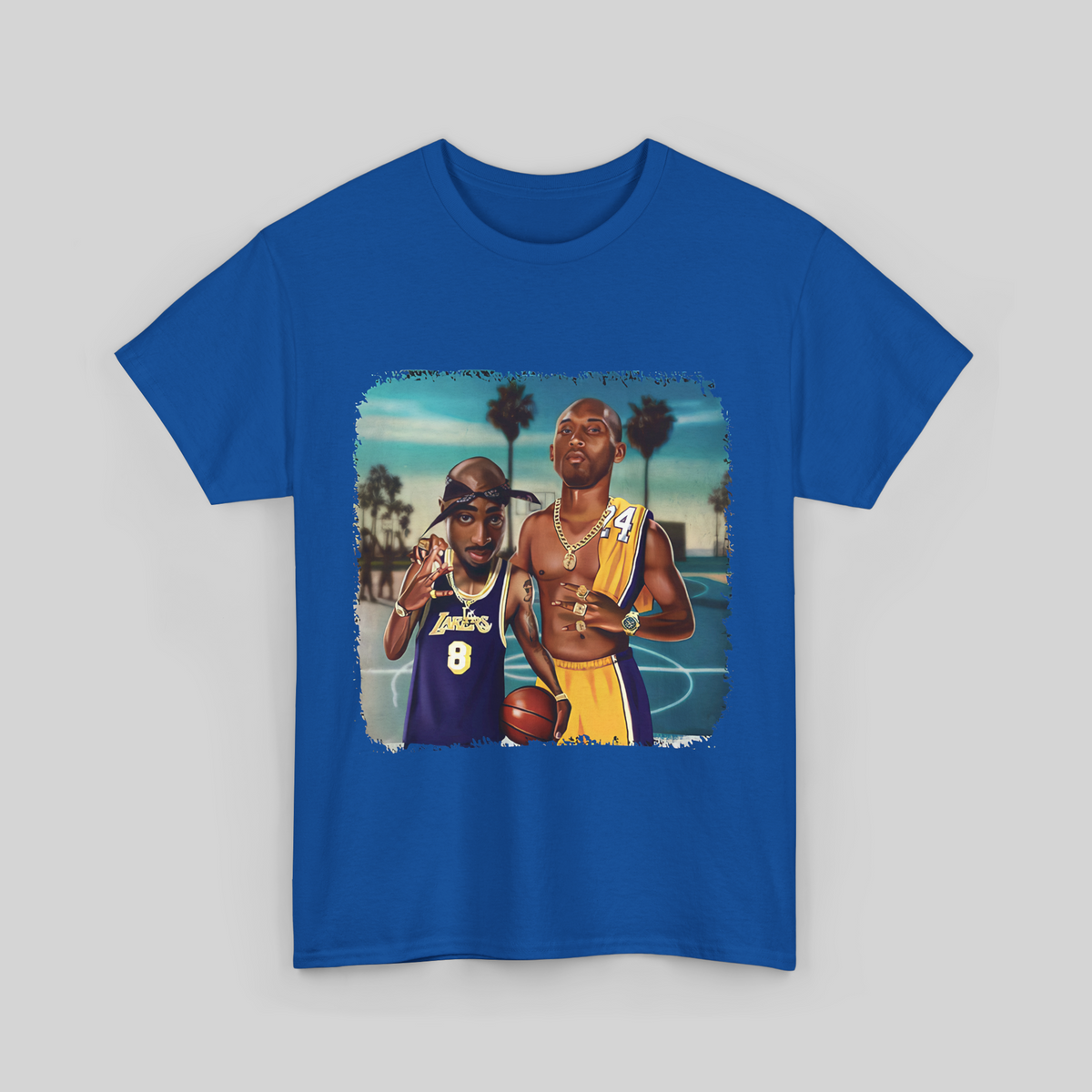Kobe Bryant & Tupac Graphic T-Shirt