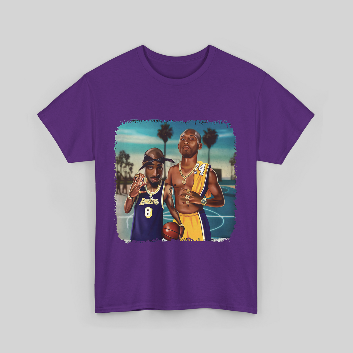 Kobe Bryant & Tupac Graphic T-Shirt