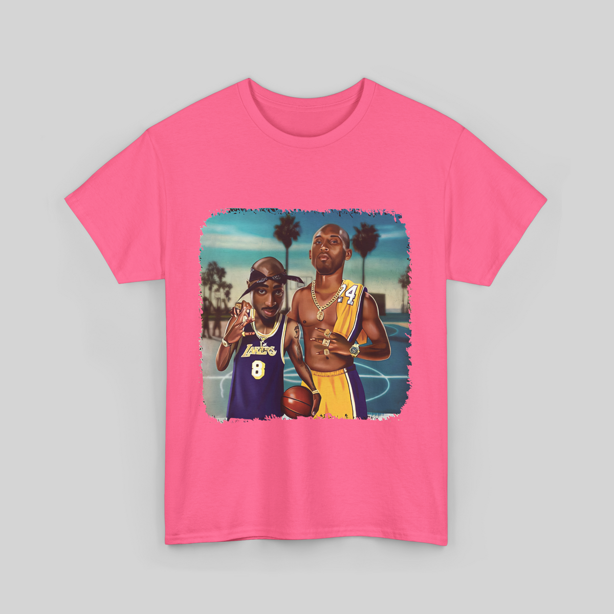 Kobe Bryant & Tupac Graphic T-Shirt
