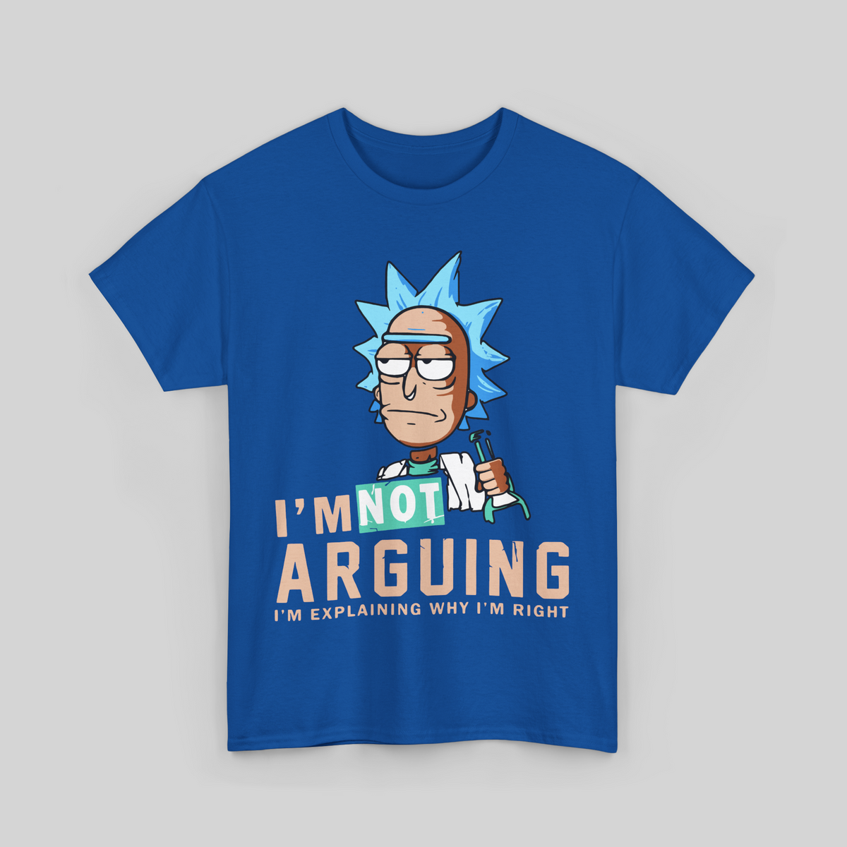 Rick & Morty - Explaining Why I'm Right T-Shirt