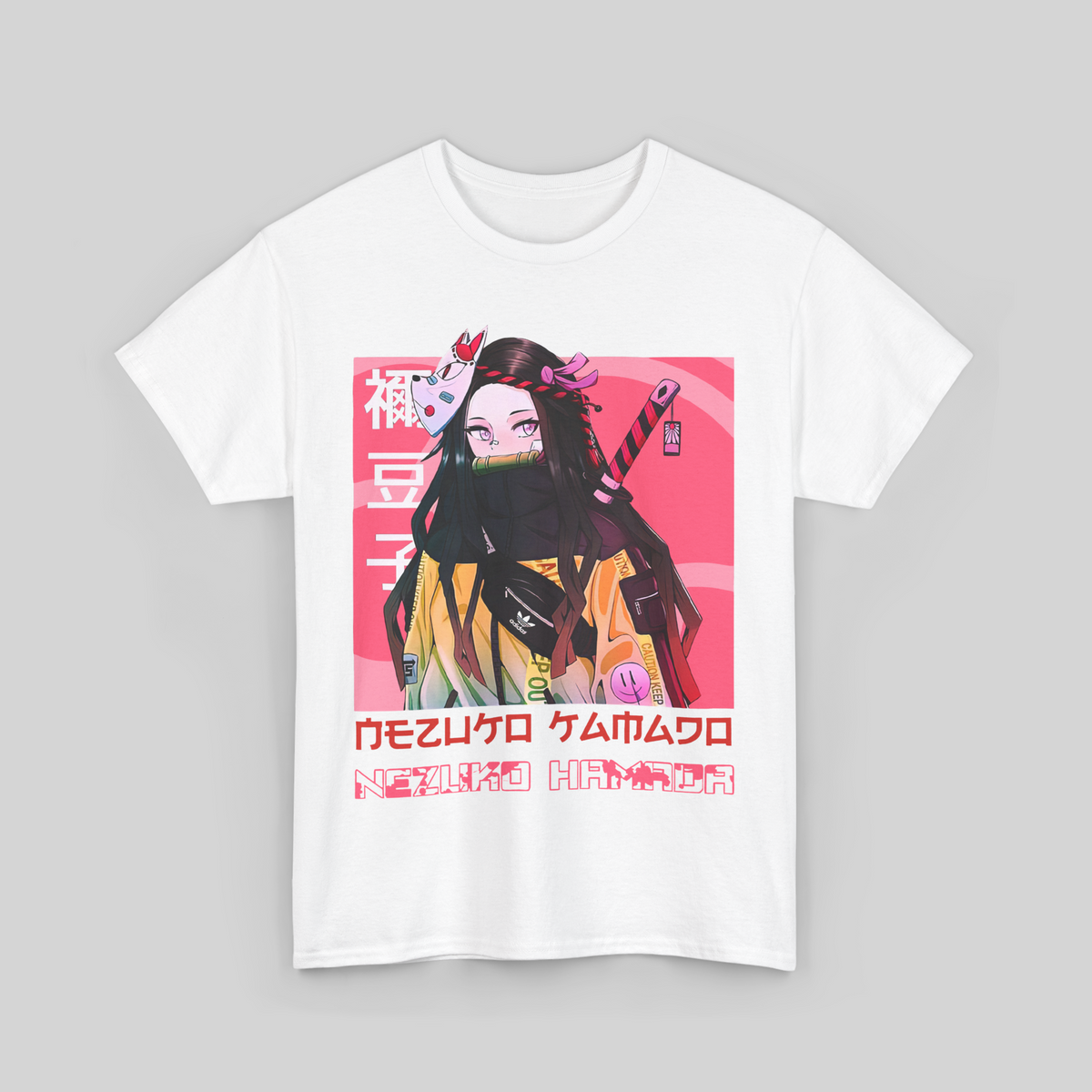 Nezuko Kamado Tee - Demon Slayer Street Style Unisex Heavy Cotton Tee