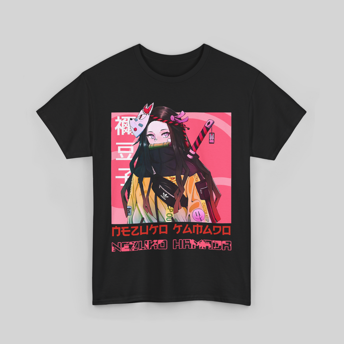 Nezuko Kamado Tee - Demon Slayer Street Style Unisex Heavy Cotton Tee