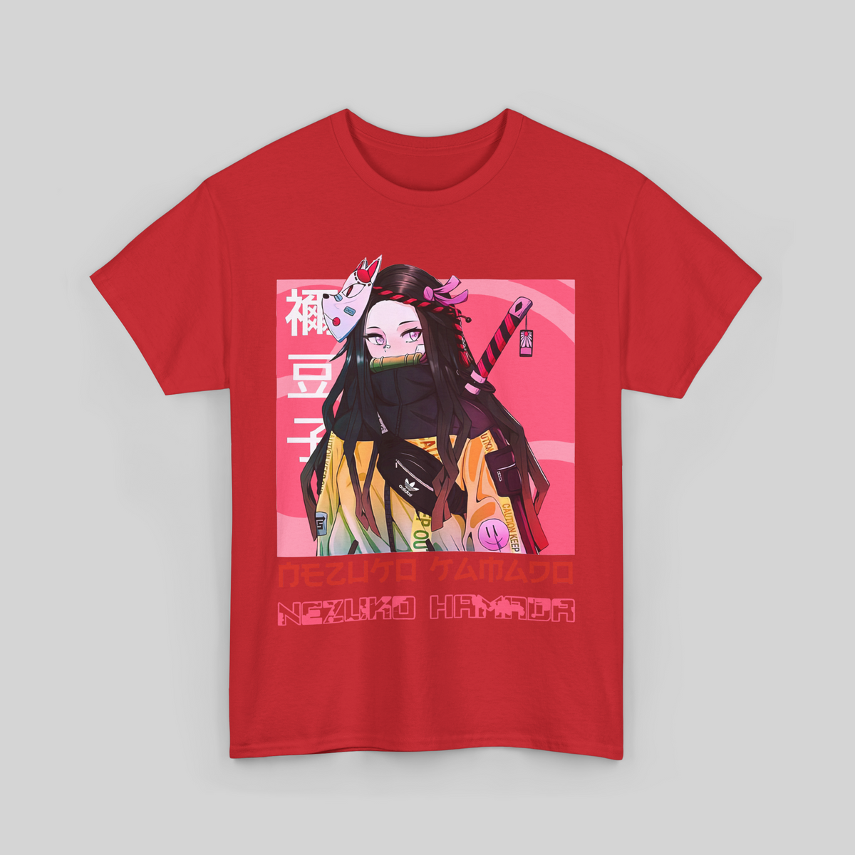 Nezuko Kamado Tee - Demon Slayer Street Style Unisex Heavy Cotton Tee