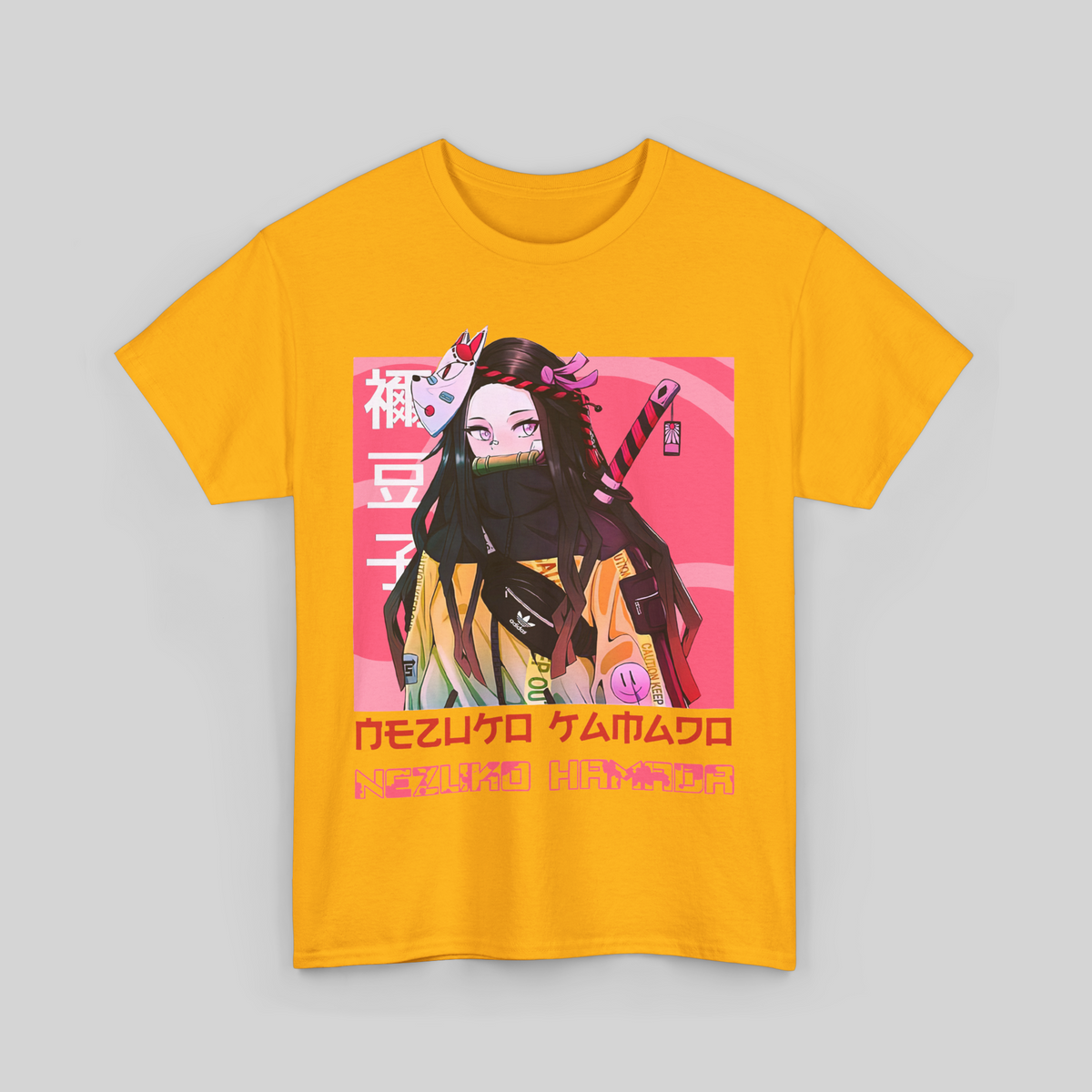 Nezuko Kamado Tee - Demon Slayer Street Style Unisex Heavy Cotton Tee