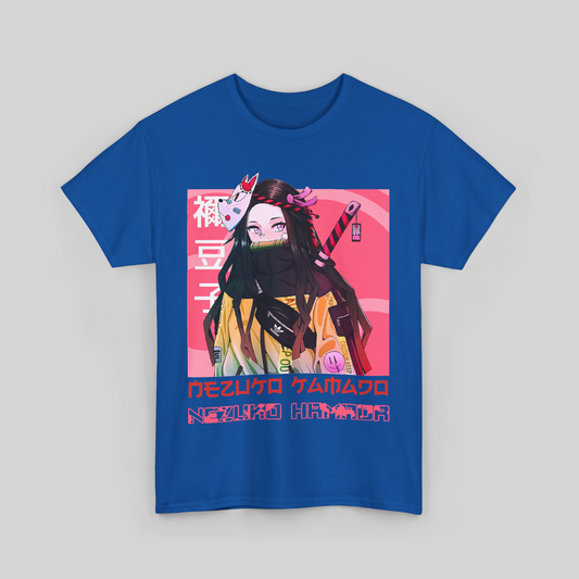 Nezuko Kamado Tee - Demon Slayer Street Style Unisex Heavy Cotton Tee