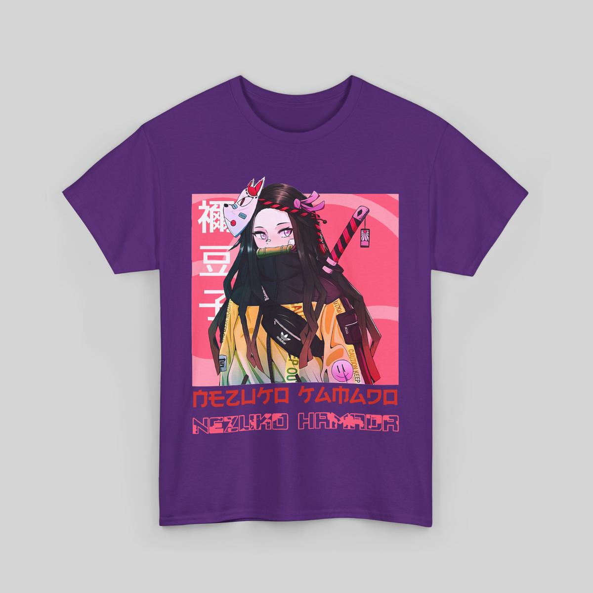 Nezuko Kamado Tee - Demon Slayer Street Style Unisex Heavy Cotton Tee