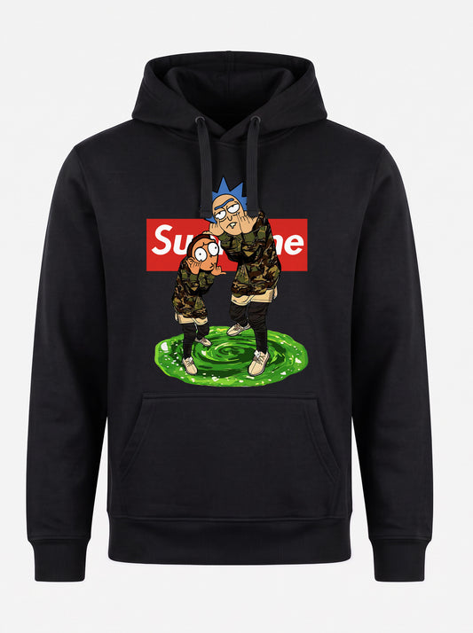 Supreme Rick and Morty Hoodie