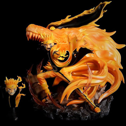 29cm Anime Uzumaki Naruto Figures Model Cartoon NARUTO Sage Figurine Statue PVC Collectible Desktop Ornaments Toys Doll Gifts