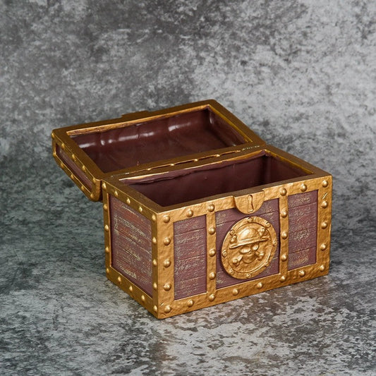 ONE PIECE Figure Treasure Chest Box Kawaii Open Box Grand Line 10cm Anime Doll Toys for Children Ornament Action Figure Statue