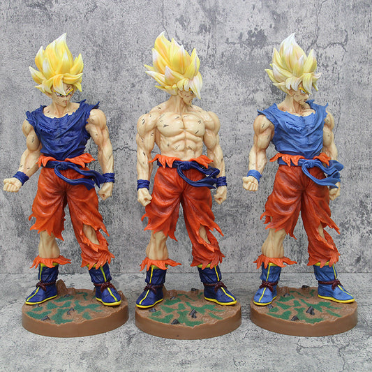 Dragon Ball Z Super Saiyan Son Goku Figure Gk Action Anime Pvc Statue Model Collection Toys Gift